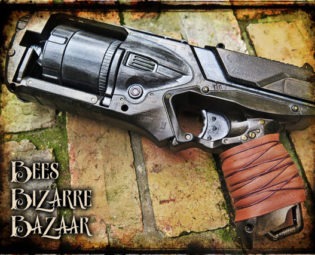 Steampunk Nerf Gun Strongarm - Cosplay by BeesBizarreBazaar steampunk buy now online