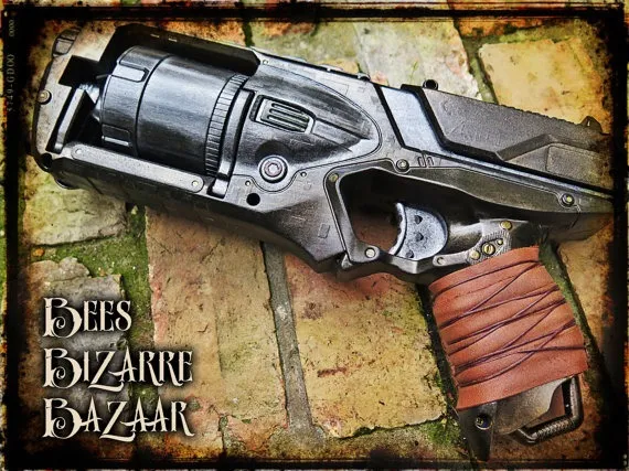 Steampunk Nerf Gun Strongarm - Cosplay by BeesBizarreBazaar steampunk buy now online Steampunk Nerf Gun Strongarm - Cosplay by BeesBizarreBazaar steampunk buy now online