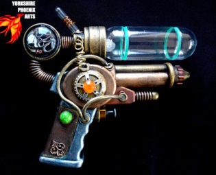 Steampunk, Steampunk gun, Steampunk Nautilus, Steampunk ray gun, Nautilus gun, Nautilus ray gun by YorkshirePhoenixArts steampunk buy now online