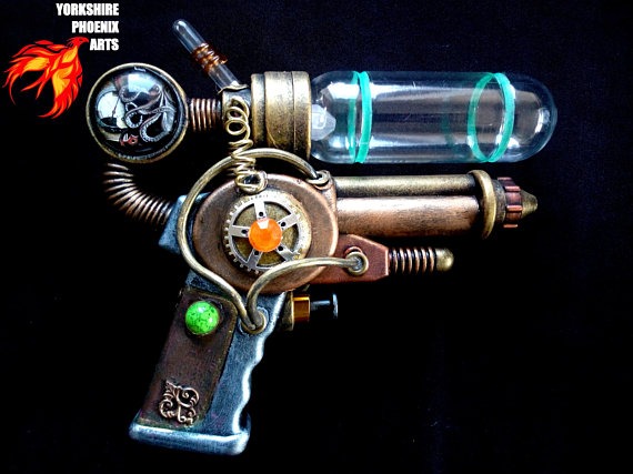 Steampunk, Steampunk gun, Steampunk Nautilus, Steampunk ray gun, Nautilus gun, Nautilus ray gun by YorkshirePhoenixArts steampunk buy now online