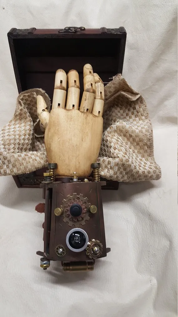 Steampunk Vortex Manipulator With Wooden Steampunk Box # 2 by STEAMFORGEDSTUDIOS steampunk buy now online