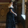 Victorian Black Bustle Dress by ValentineCraftsStore steampunk buy now online