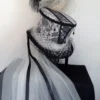 Victorian gothic corset black and Ivory lace wedding hat by Blackpin steampunk buy now online Victorian gothic corset black and Ivory lace wedding hat by Blackpin steampunk buy now online