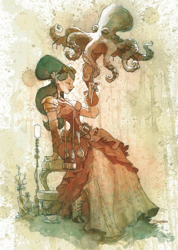 Afternoon Shade - various sizes by BrianKesinger steampunk buy now online