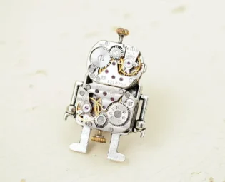 Boy Brooch Steampunk Robot, Brooch Robot, Boy Robot Brooch, Industrial Brooch, Andriod Brooch, Steampunk Brooch, Steampunk Gift, Robot, Gift by SteampunkArtStudio steampunk buy now online