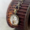 SALE - Hooked on Steampunk - Vintage watch with a Swarovski Crystal by FunkyGlam steampunk buy now online