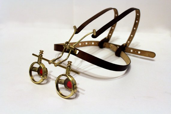 Steampunk goggles "Akrinhorn" by Thousandformed steampunk buy now online