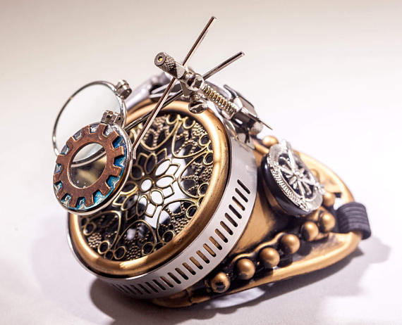 Steampunk Goggles Burning man Lancestet Monocle by SteampunkMelange steampunk buy now online