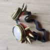 Steampunk goggles with leather finish by Preymel steampunk buy now online