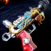 STEAMPUNK Nautilus Ray gun, working light, leather handle, metallic colours, cables, fantasy weapon, cosplay or display by YorkshirePhoenixArts steampunk buy now online STEAMPUNK Nautilus Ray gun, working light, leather handle, metallic colours, cables, fantasy weapon, cosplay or display by YorkshirePhoenixArts steampunk buy now online