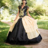 The Dutchess Chiffon Ballgown by ParasitEve steampunk buy now online