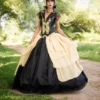 The Dutchess Chiffon Ballgown by ParasitEve steampunk buy now online The Dutchess Chiffon Ballgown by ParasitEve steampunk buy now online