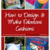 How to Design & Make Fabulous Cushions steampunk buy now online