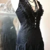 Goth wedding dress, black wedding dress , Black goth dress,Witches dress,Trashed black dress , ragged black dress,steampunk wedding dress, by RAWRAGSbyPK steampunk buy now online Goth wedding dress, black wedding dress , Black goth dress,Witches dress,Trashed black dress , ragged black dress,steampunk wedding dress, by RAWRAGSbyPK steampunk buy now online