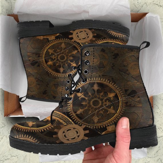 Steampunk Boots, Steam Punk, Steampunk, Leather Boots Women, Leather Boots, Steampunk Shoes, Custom Boots, Steam Punk Shoes, #SPB001 by SensationalSoles steampunk buy now online