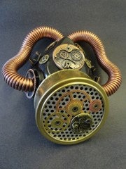 Steampunk Respirator VIII steampunk costume steampunk jewelry steampunk mask cosplay halloween by XtremeParaphilia steampunk buy now online