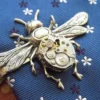 Steampunk Tie Clip Silver Bee Tie Clip Vintage Watch Movement Silver Tie Bar Gothic Victorian Men's Tie Clip Gifts For Him by CosmicFirefly steampunk buy now online Steampunk Tie Clip Silver Bee Tie Clip Vintage Watch Movement Silver Tie Bar Gothic Victorian Men's Tie Clip Gifts For Him by CosmicFirefly steampunk buy now online