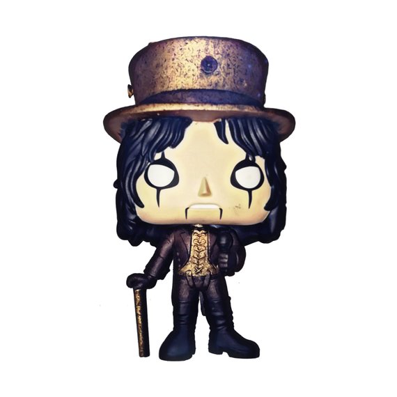 Alice Cooper STEAMPUNK Funko Pop Custom Made Chris James by ChrisJamesCustomPop steampunk buy now online