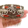 Brass Steampunk Comb Hair_ SC2524460932_ Steampunk Accessories_Combs_ Octopus_Gift Ideas by CJTheOwl steampunk buy now online Brass Steampunk Comb Hair_ SC2524460932_ Steampunk Accessories_Combs_ Octopus_Gift Ideas by CJTheOwl steampunk buy now online