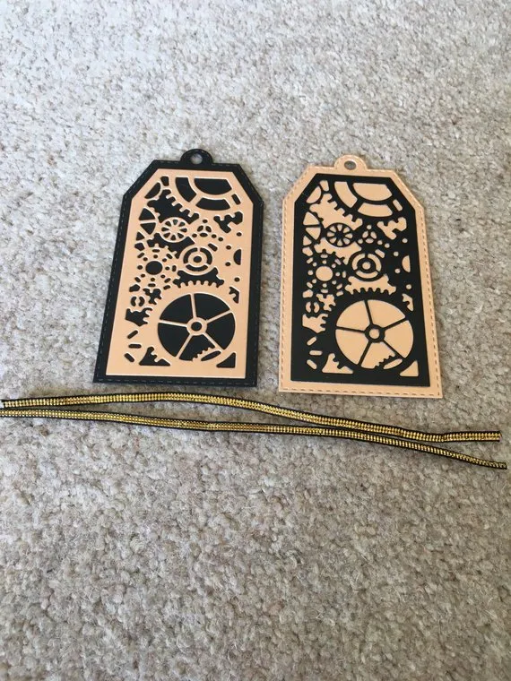Gift Tags *Steampunk Design* Cogs gears Two Supplied by KarenJayneCrafts steampunk buy now online Gift Tags *Steampunk Design* Cogs gears Two Supplied by KarenJayneCrafts steampunk buy now online