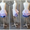 ready to ship bustle-unicorn cosplay-purple and blue ombre-bustle-masquerade-halloween-corset skirt-tie on bustle-the secret boutique-bustle by thesecretboutique steampunk buy now online