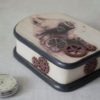 Steampunk Cat Wooden Trinket Box, Vintage Trinket box, Jewelry Box, Keepsake box, Steampunk Jewelry box, Cat Jewelry box, Home decor by RudiraDecor steampunk buy now online