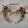 Steampunk Fairy Elf Ears in Copper and Brass by StarlitSkies steampunk buy now online