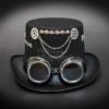 Steampunk Hat Black , Steampunk Goggle, Steampunk Gears, Steampunk Chains, Steampunk Accessories by 4everstore steampunk buy now online