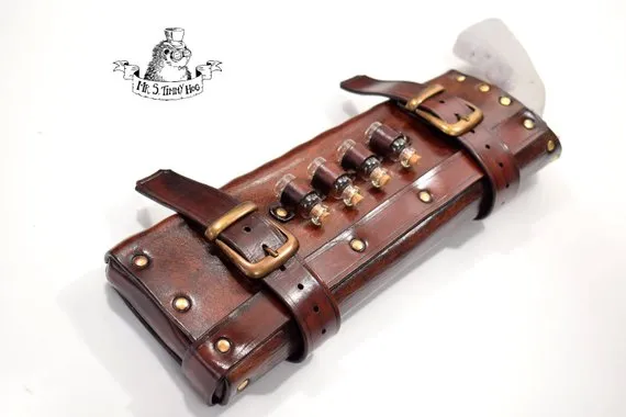 Superior gun holster (custom size) by TimmyHog steampunk buy now online