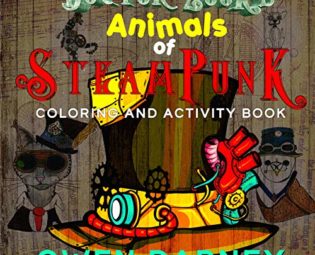 Dr. Zooks Animals of Steampunk Coloring and Activities Book steampunk buy now online