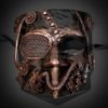 Bauta Men's Masquerade Steampunk Mask, Masquerade Mask for Men, Steampunk Accessories - Bronze by 4everstore steampunk buy now online
