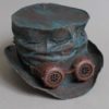 Full size Festival Top Hat with Goggles Set Hat and Goggles Cyberpunk Steampunk TopHat Dressy Hipster Clothing Geek Dieselpunk Costume Hat by SteampunkHatMaker steampunk buy now online
