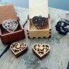 Gear Machine Wood Custom Top 2018 heart gift Steampunk pendant fidget by HandMadeLabs steampunk buy now online