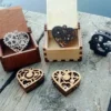 Gear Machine Wood Custom Top 2018 heart gift Steampunk pendant fidget by HandMadeLabs steampunk buy now online