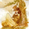 Librarian Tea Girl print - Various Sizes by BrianKesinger steampunk buy now online