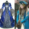 MEDIEVAL wedding dress costume 10-12-14 S-M gothic festival witch vampire tudor renaissance handfasting wicca victorian lotr larp halloween by astrastarl steampunk buy now online