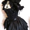 Plus Size ANGELIQUE Taffetta BURLESQUE Bustle Skirt Steampunk Goth by GothicBurlesque steampunk buy now online