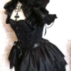 Plus Size ANGELIQUE Taffetta BURLESQUE Bustle Skirt Steampunk Goth by GothicBurlesque steampunk buy now online Plus Size ANGELIQUE Taffetta BURLESQUE Bustle Skirt Steampunk Goth by GothicBurlesque steampunk buy now online