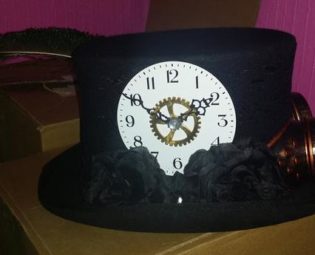 Steampunk top hat by LadyTsSteamTrunk steampunk buy now online