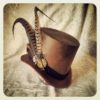 Steampunk Top hat, Mad Hatter hat, Steampunk Hat, Tea Party hat, Steampunk Wedding, Full size top hat, Mens Top hat, Steampunk outfit, Anime by OohLaLaBoudoir steampunk buy now online