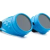 Welding Cyber Goggles Steampunk Goth Cosplay Sunglasses 50s Round Glasses Vintage Hippy Party Fancy Dress MFAZ Morefaz Ltd (Blue) steampunk buy now online