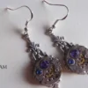 Earrings Art deco purple and blue - Steampunk earrings - Art Deco - Steampunk jewellery - steampunk jewelry by SteamretroFrance steampunk buy now online Earrings Art deco purple and blue - Steampunk earrings - Art Deco - Steampunk jewellery - steampunk jewelry by SteamretroFrance steampunk buy now online
