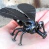 Metal sculpture Fly. Mechanical Fly figurine. Welded Fly. Metal Fly. Statuette Fly. Welded figurine Steampunk Insect by IGORIGO steampunk buy now online