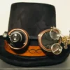 Steampunk Goggles Costume Top Hat by Thehatzmeow steampunk buy now online