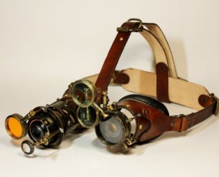 Steampunk goggles "Seer" by OpticalOracle steampunk buy now online