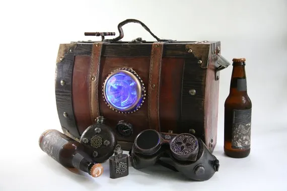 Steampunk Goggles - Suitcase with the Ultimate Survival Kit - Steampunk - Geek - Cosplay - Costume - Festival Accessories - Birthday Gift by EarlyBrightMelange steampunk buy now online Steampunk Goggles - Suitcase with the Ultimate Survival Kit - Steampunk - Geek - Cosplay - Costume - Festival Accessories - Birthday Gift by EarlyBrightMelange steampunk buy now online