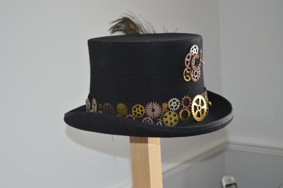 Steampunk top hat by HendersonsCurios steampunk buy now online