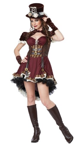 Steampunk Girl Costume Dress Adult Suze: Medium steampunk buy now online