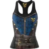 Smmash Women’s Compression Fit Tank Top STEAMPUNK (L) steampunk buy now online
