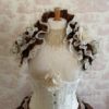 COPPER Steampunk Burlesque Ruffle Opera Shrug Wedding By Ophelias Folly by OpheliasFolly steampunk buy now online